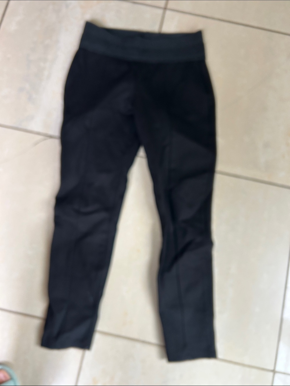 Zara Kids Black Pull-On Stretch Leggings